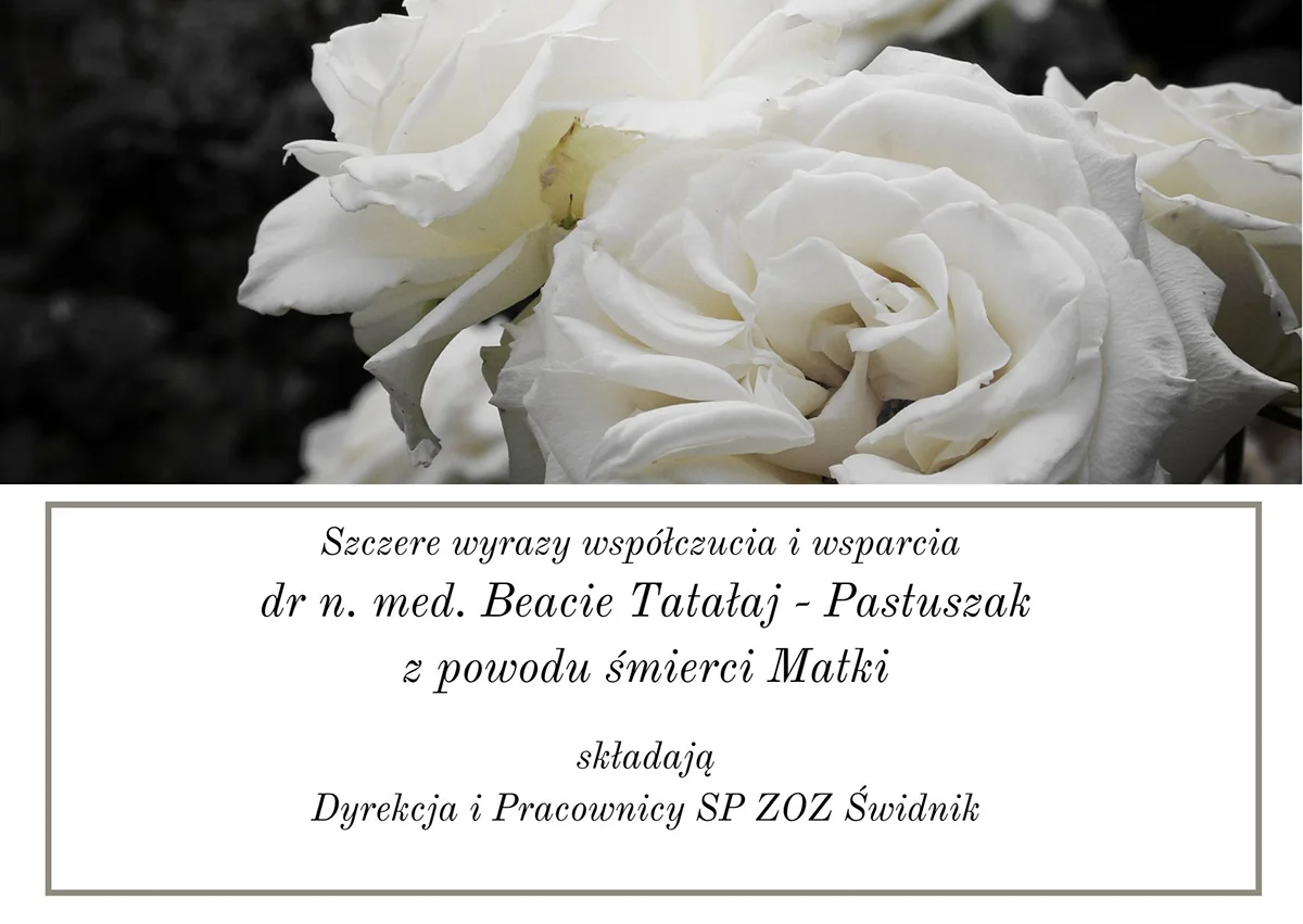 kondolencje beata tatałaj-pastuszak matka
