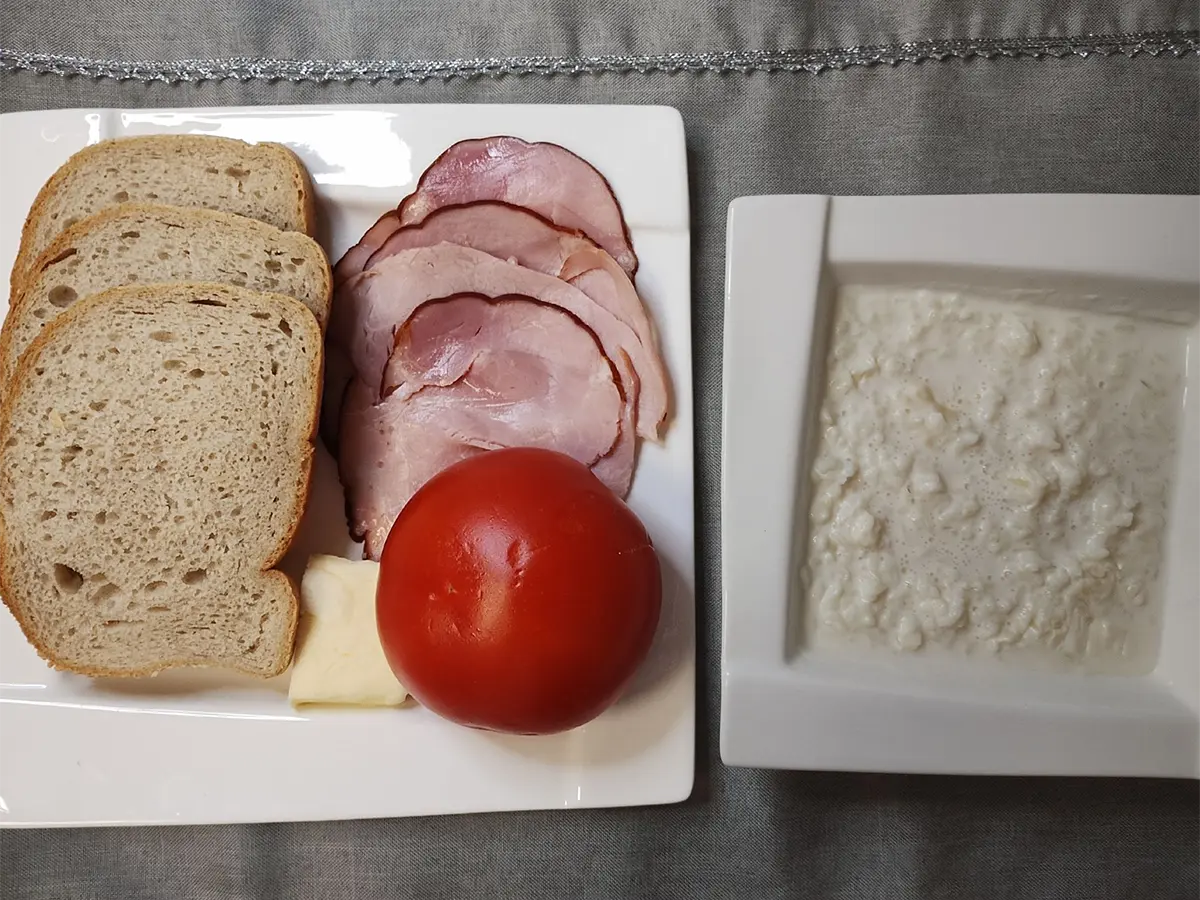 Jadłospis - wtorek